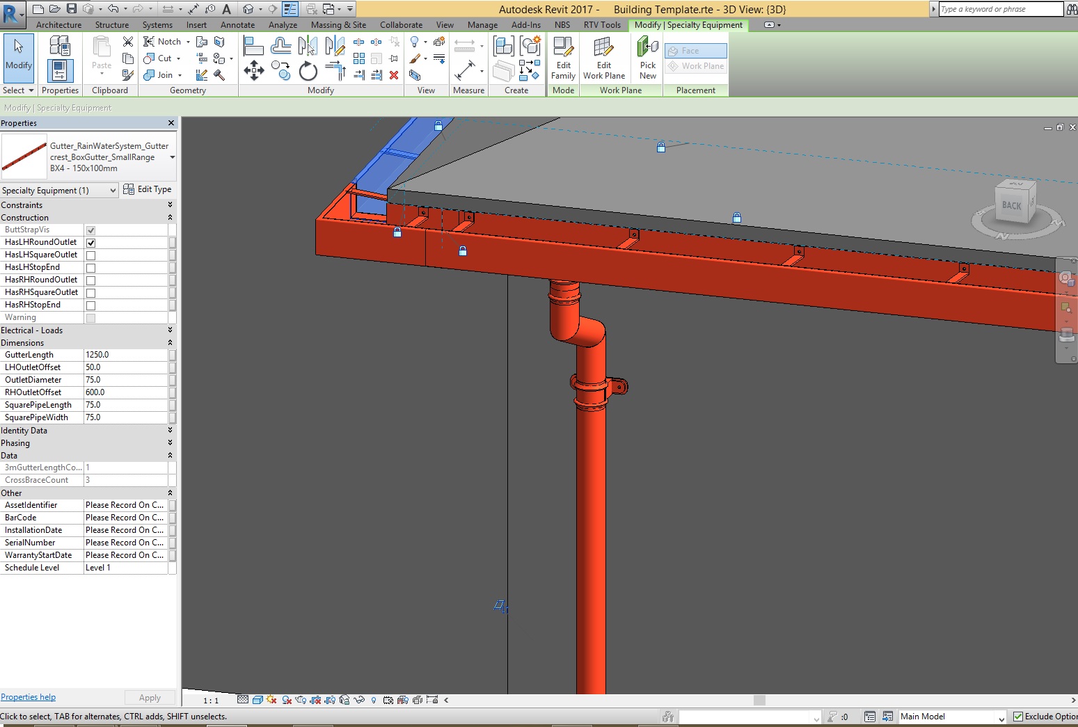 Guttercrest BIM ready Guttercrest