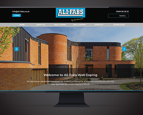 Ali-fabs aluminium copings and cappings website launch