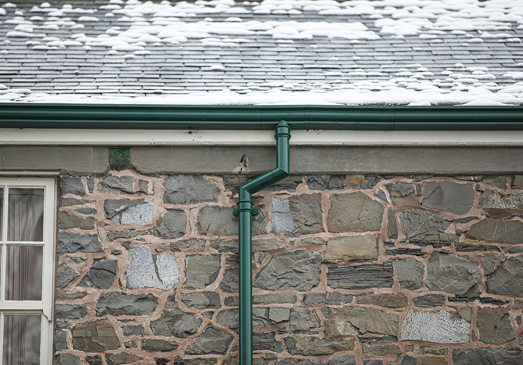 internal rainwater downpipes