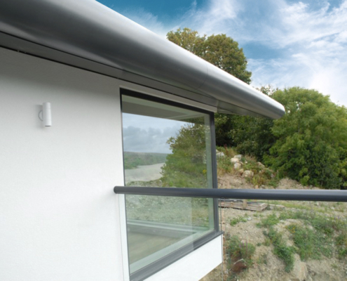 guttercrest aluminium residential bullnose fascia cladding pembrokeshire