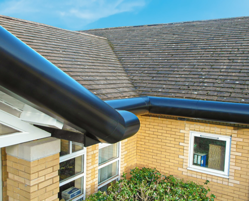 High Security Bullnose Fascia with Raked External Angle Corners