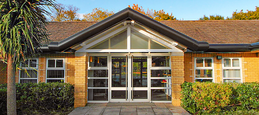 Aluminium High Security Fascias for Mental healthcare Facility