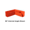 Raked Box Internal Angle