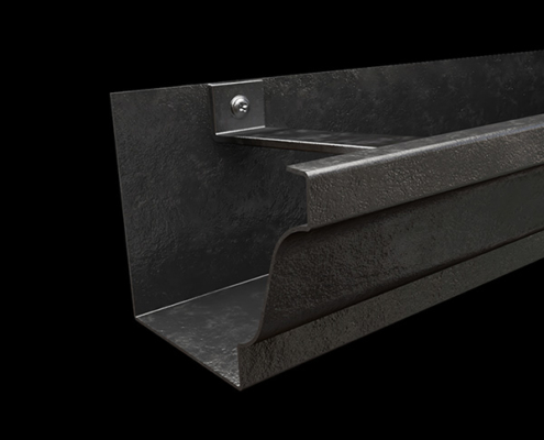 Cast Iron Finish Gutter