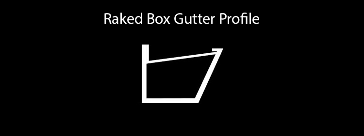 guttercrest raked box gutter sytem profile aluminium