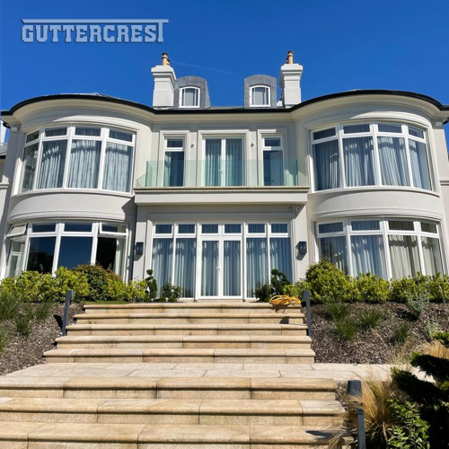 True Curve Radius Aluminium Gutters rectangular georgian downpipes