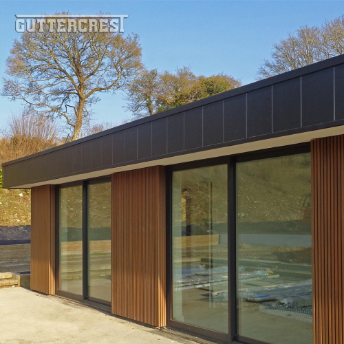 Aluminium arrowhead panels fascia soffits and cappings