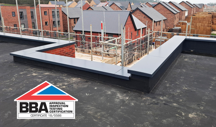 BBA certified aluminium architectural coping system by Guttercrest BBA certified aluminium architectural coping system by Guttercrest
